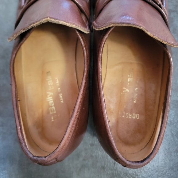 Bally Dorset Loafer, Chestnut Brown, Men's Size 9 - Picture 3 of 7